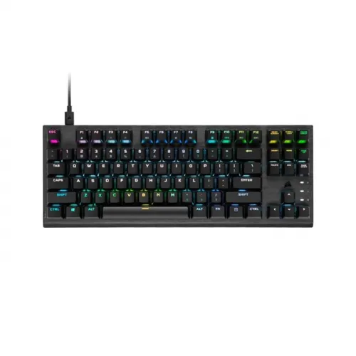 Corsair K60 Pro Tkl Rgb Opx Switch Optical-mechanical Gaming Keyboard - Black (English)