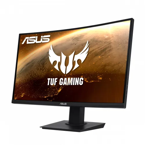 Asus Tuf Gaming Vg24vqe Curved Gaming Monitor – 24 Inch (23.6 Inch Viewable) Full Hd (1920 X 1080), 165hz, Extreme Low Motion Blur™, Freesync™ Premium, 1ms