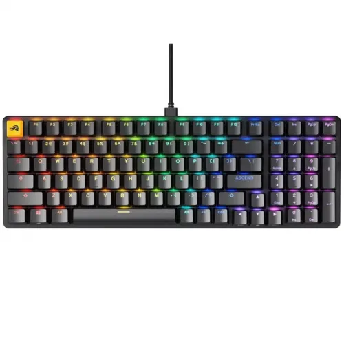 Glorious GMMK2 Full-Size 96% Modular Mechanical Gaming Keyboard Pre-Built Edition - Black