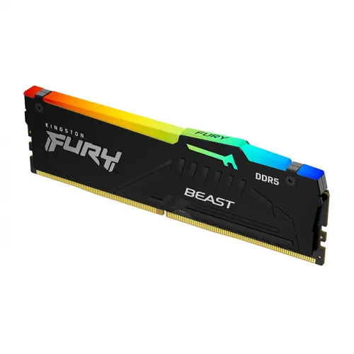 Kingston FURY Beast RGB DDR5 16GB 5600MHz DDR5 CL40 Memory