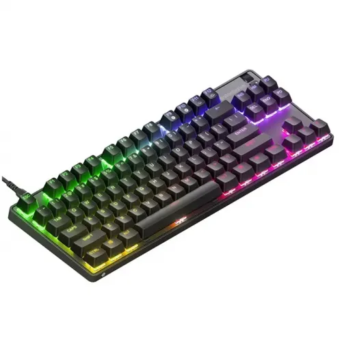 SteelSeries - Apex 9 TKL OptiPoint US RGB Wired Gaming Keyboard - Linear Optical Switchs (English)