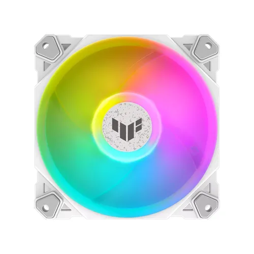 Asus TUF Gaming TF120 ARGB 3 in 1 Gaming Case Fan - White