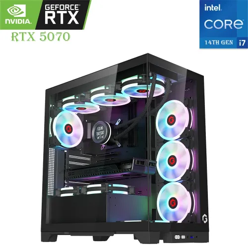 Gaming Pc Intel Core I7 - 14th Gen Rtx 5070 12gb, 1tb Ssd, 16gb Ram