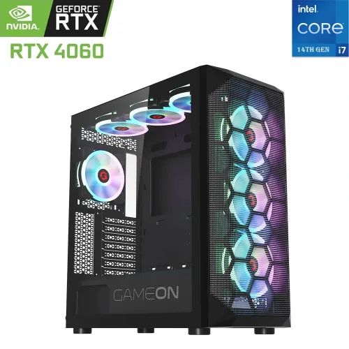 Gaming Pc Intel Core I7 - 14th Gen Rtx 4060 8gb, 1tb Ssd, 16gb Ram