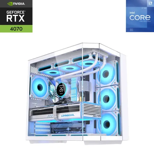 Lovingcool Lc-1100 Intel Core I7 - 12th Gen Rtx 4070 Gaming Pc