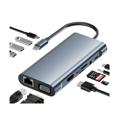 BYL-2310 Type-C Adapter 11-in-1 Multiport Hub