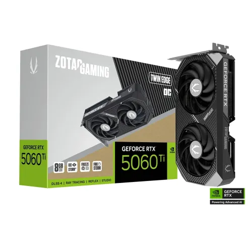 ZOTAC GAMING GeForce RTX 5060 Ti 8GB Twin Edge OC Graphics Card