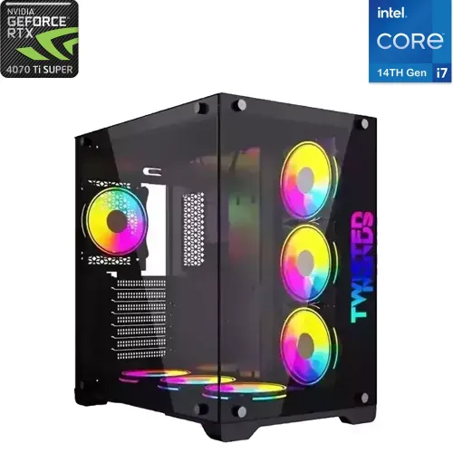 Twisted Minds Bullet-07 Intel Core I7 - 14th Gen Rtx 4070 Ti Super Mid Tower Gaming Pc