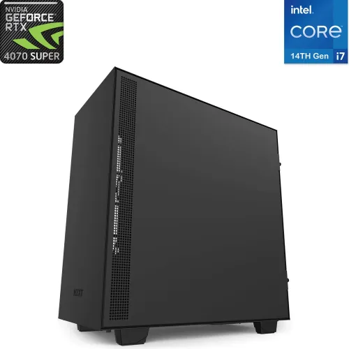 Nzxt H510 Intel Core I7 - 14th Gen Rtx 4070 Super 12gb Mid Tower Gaming Pc