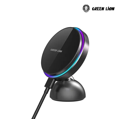 Green Lion Magprime Car Charger Holder - Black