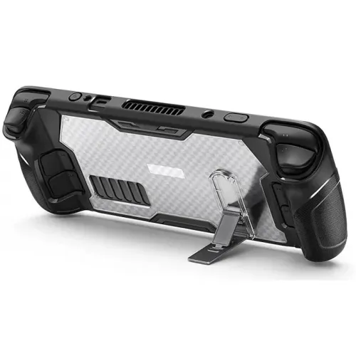 Aolion Protective Case For Steam Deck - Black/Transparent