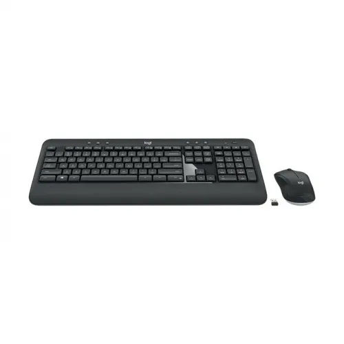 Logitech MK540 Wireless Keyboard and Mouse Combo - Black (English-Arabic)