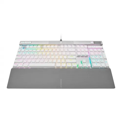 Corsair K70 PRO RGB Optical-Mechanical RGB Gaming Keyboard - White (English)