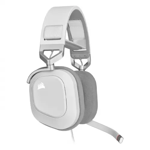 HS80 RGB USB Wired Gaming Headset - White (EU)