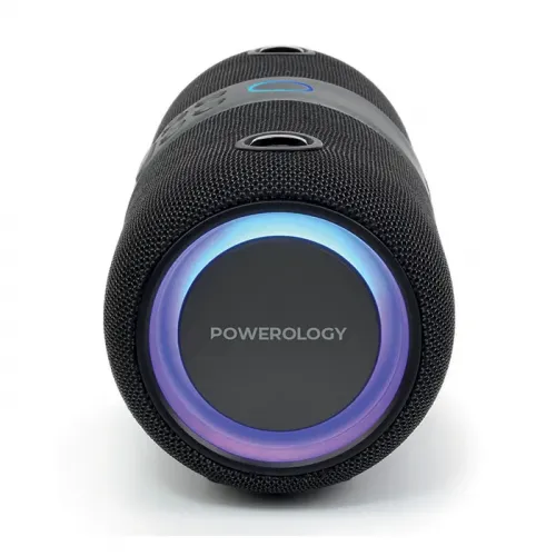 Powerology Cypher Portable Stereo Speaker - Black