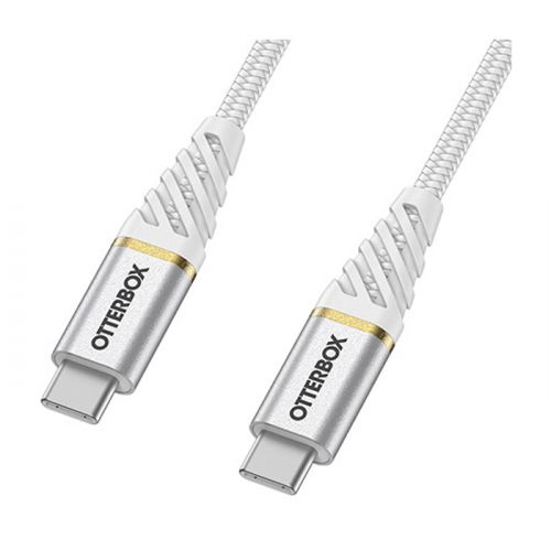 OtterBox USB-C to USB-C Fast Charge Cable Premium 1 Meter - White