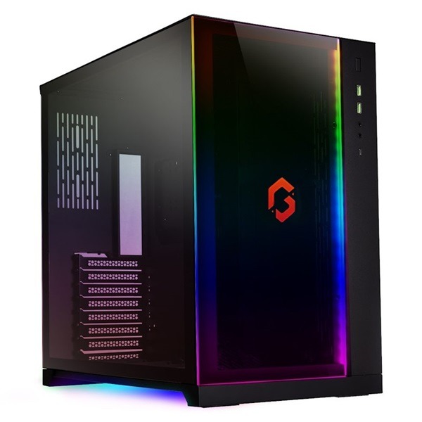 LIAN LI GAMEON EDITION DYNAMIC MID TOWER CASE - BLACK