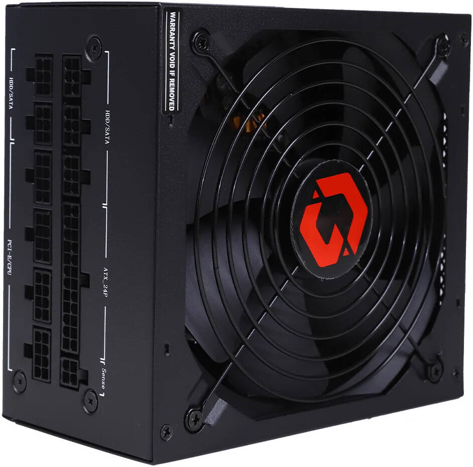 GAMEON SPY2 ATX 1000 WATTS 80PLUS BRONZE VALUE GAMING POWER SUPPLY - BLACK