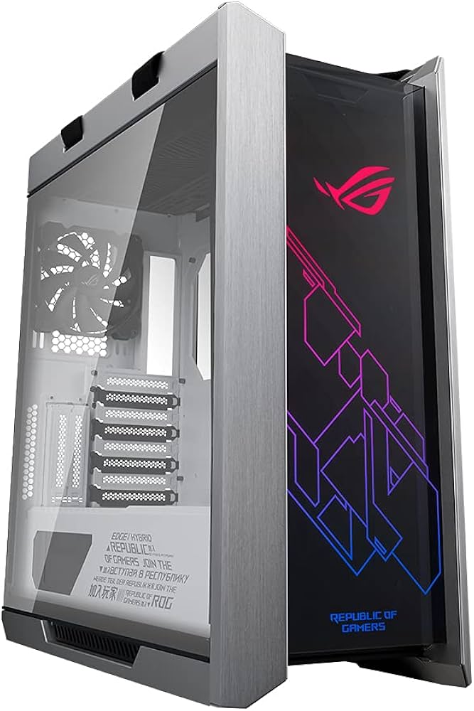 P.C ASUS ROG STRIX HELIOS GX601 GAMING MID-TOWER CASE - WHITE