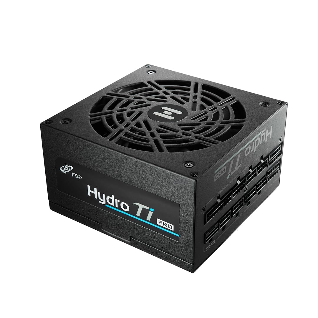 FSP HYDRO TI PRO 1000W 80PLUS TITANIUM FULL MODULAR ATX 3.0 PCIE GEN5 POWER SUPPLY