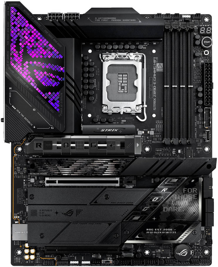 ASUS ROG STRIX Z890-E GAMING WIFI MOTHER BOARD