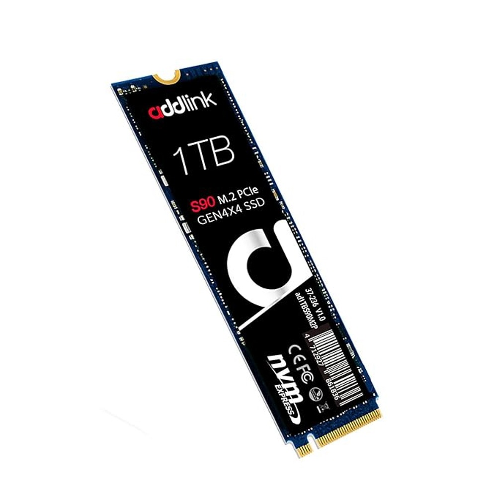 ADDLINK 1TB M.2 2280 PCIE GEN4X4 NVME 1.4 ( UP TO R:7200 , W:6100)